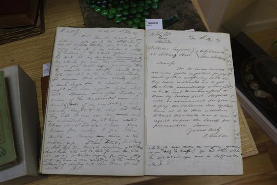 A small collection of 18th and 19th century books,